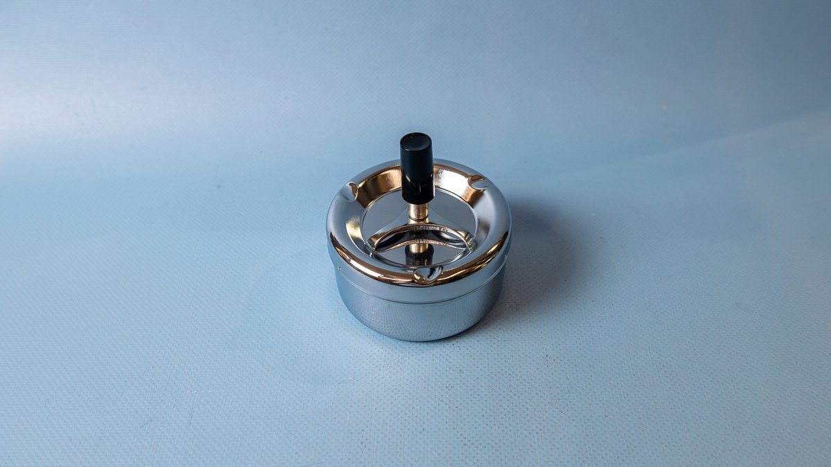 Tavell Ashtray Crome - Menu Item