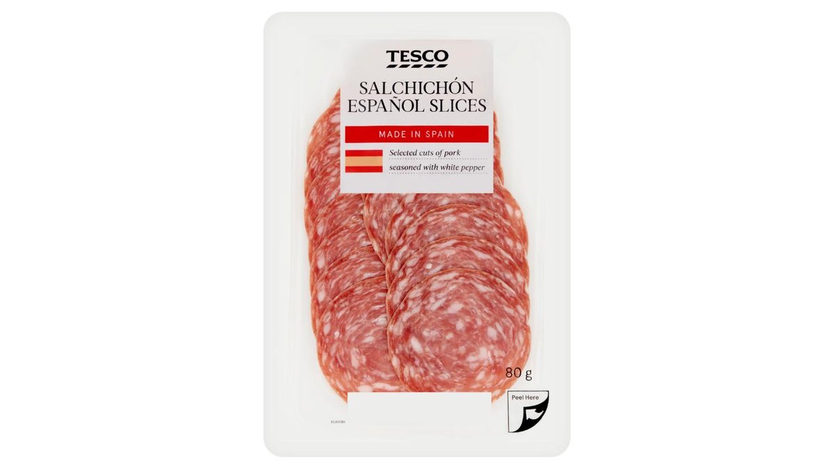 Tesco Salám Salchichón 80g
