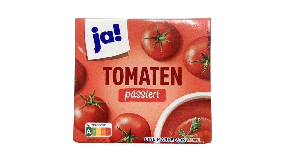ja! Passierte Tomaten, 500 g | REWE Rasic