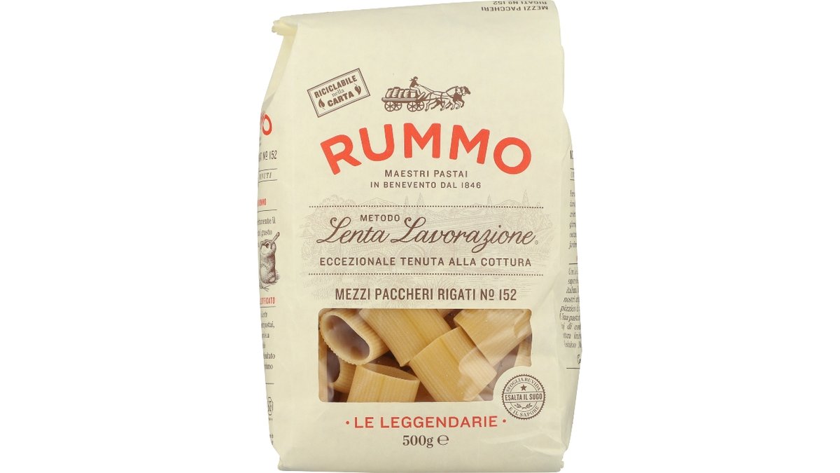 Rummo Paccheri Pasta 500G
