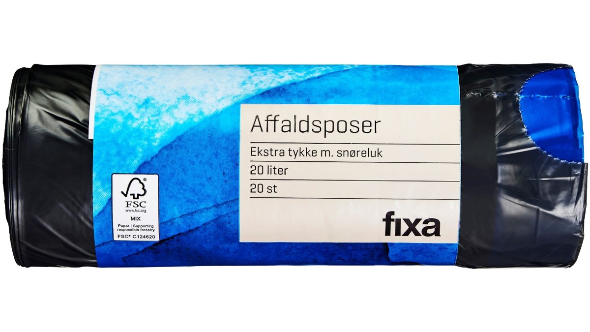 Fixa Affaldsposer 20L 20Stk