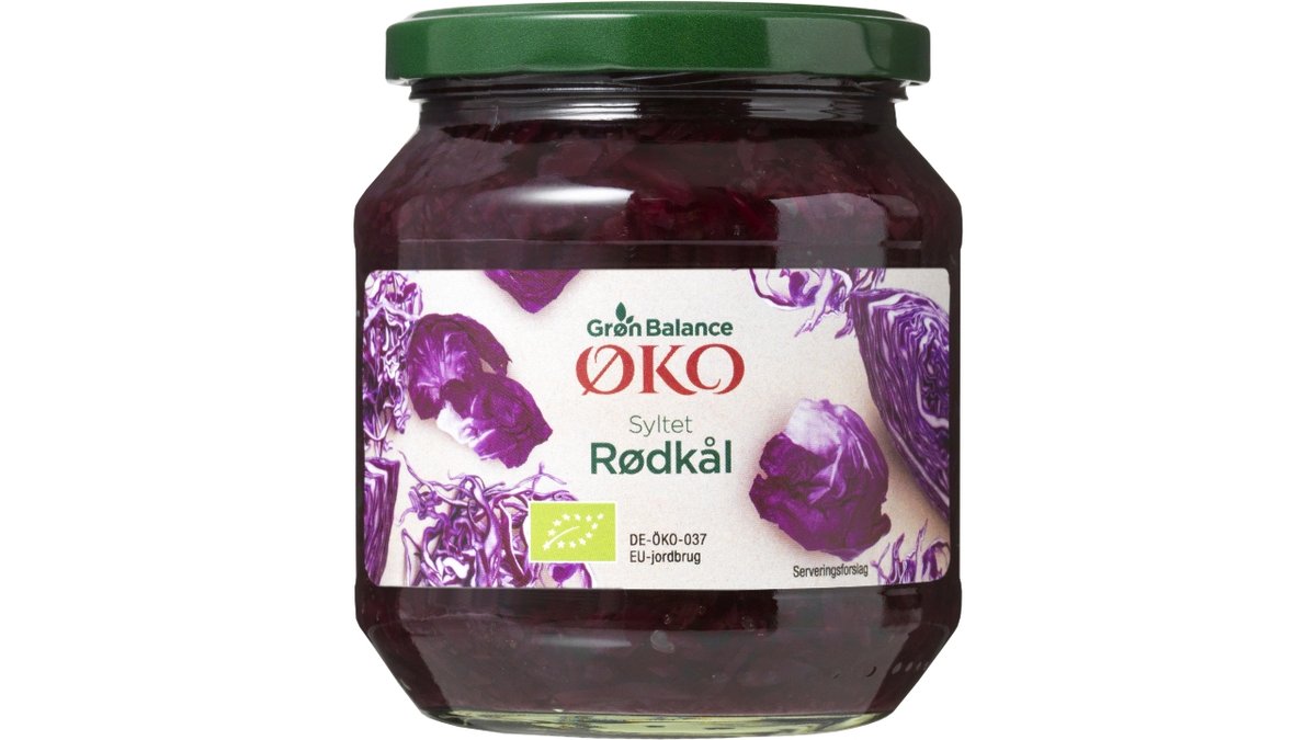 Grøn Balance Rødkål Øko