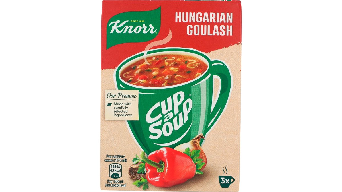 Knorr Cup Gullasch 3X14 G