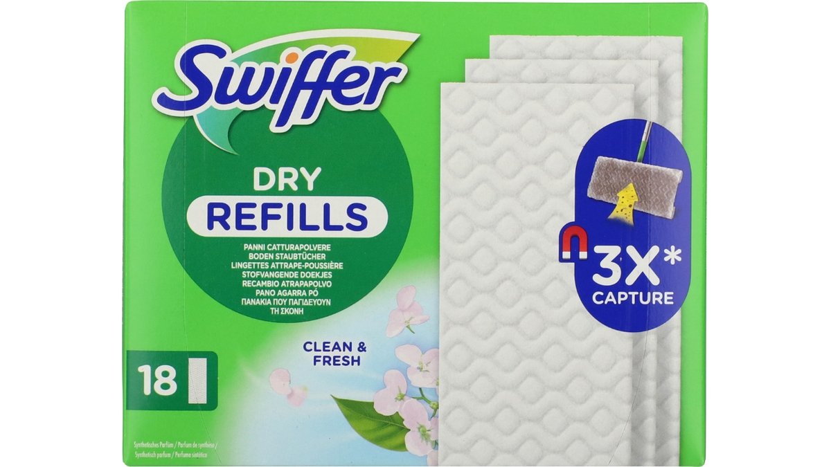 Swiffer Dry Floor Refill 18St