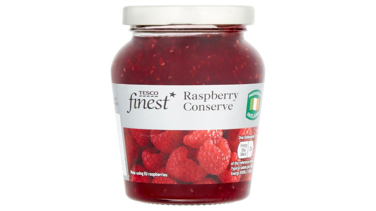 Tesco Finest Malinový extradžem 320 g