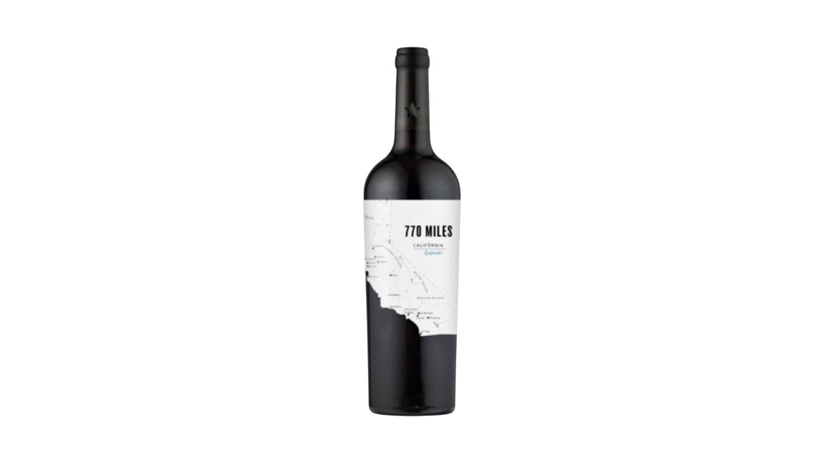 Вино California 770 Miles Zinfandel красное сухое 750мл
