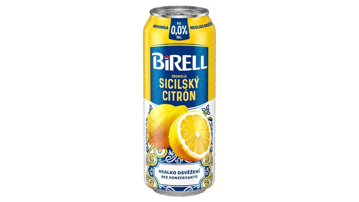 Birell Sicilský citrón 0,5l