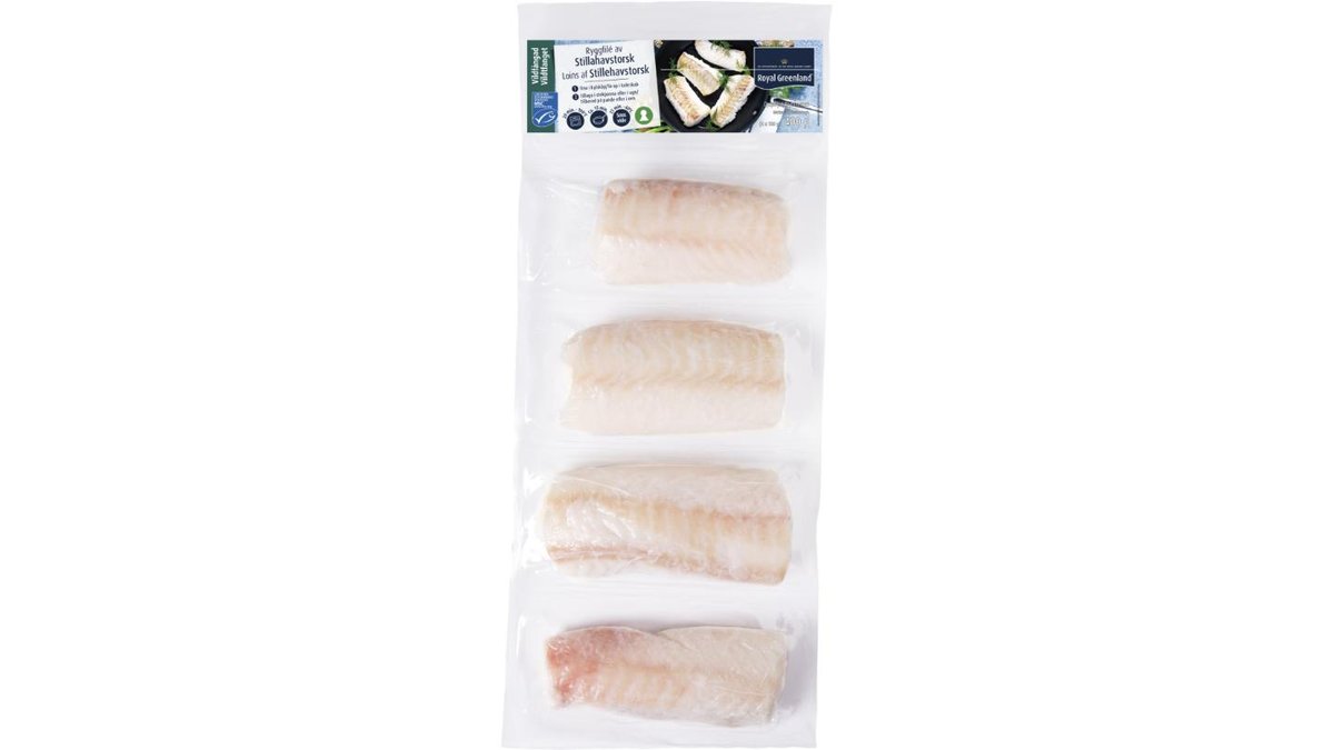 Stillehavstorsk u. skind, 400g, MSC 400 g