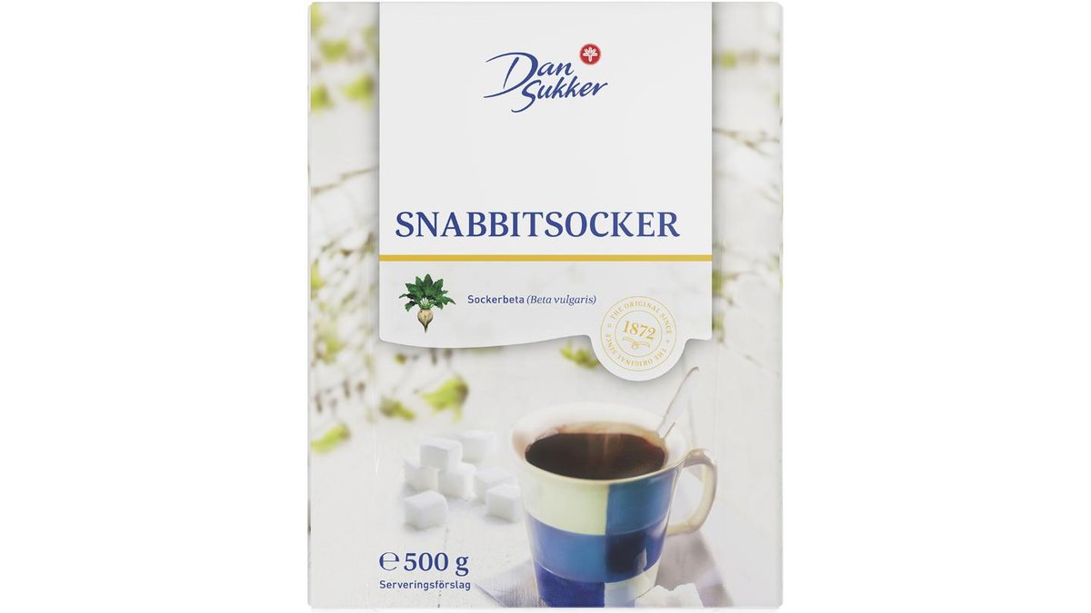Dan Sukker Snabbitsocker, 500 g