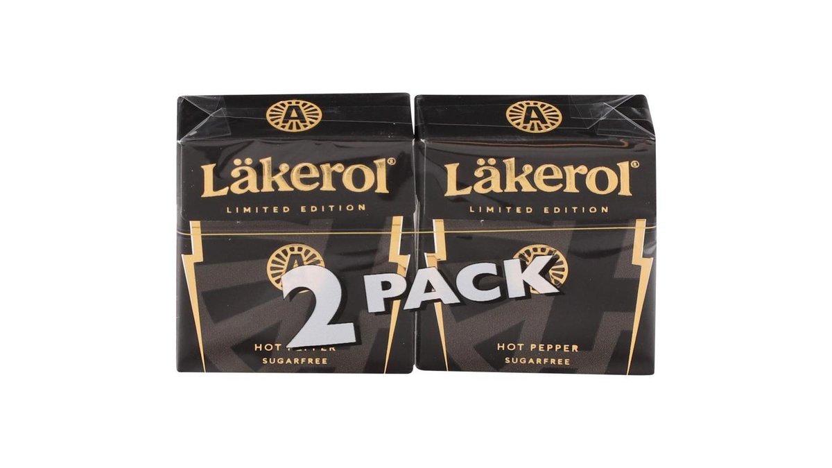 Lakrids Pastiller Hot Pepper, Läkerol