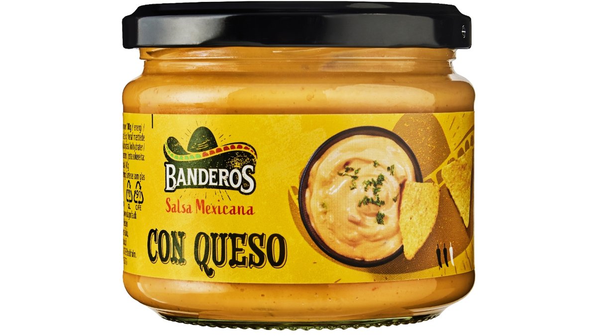Banderos Salsa Queso