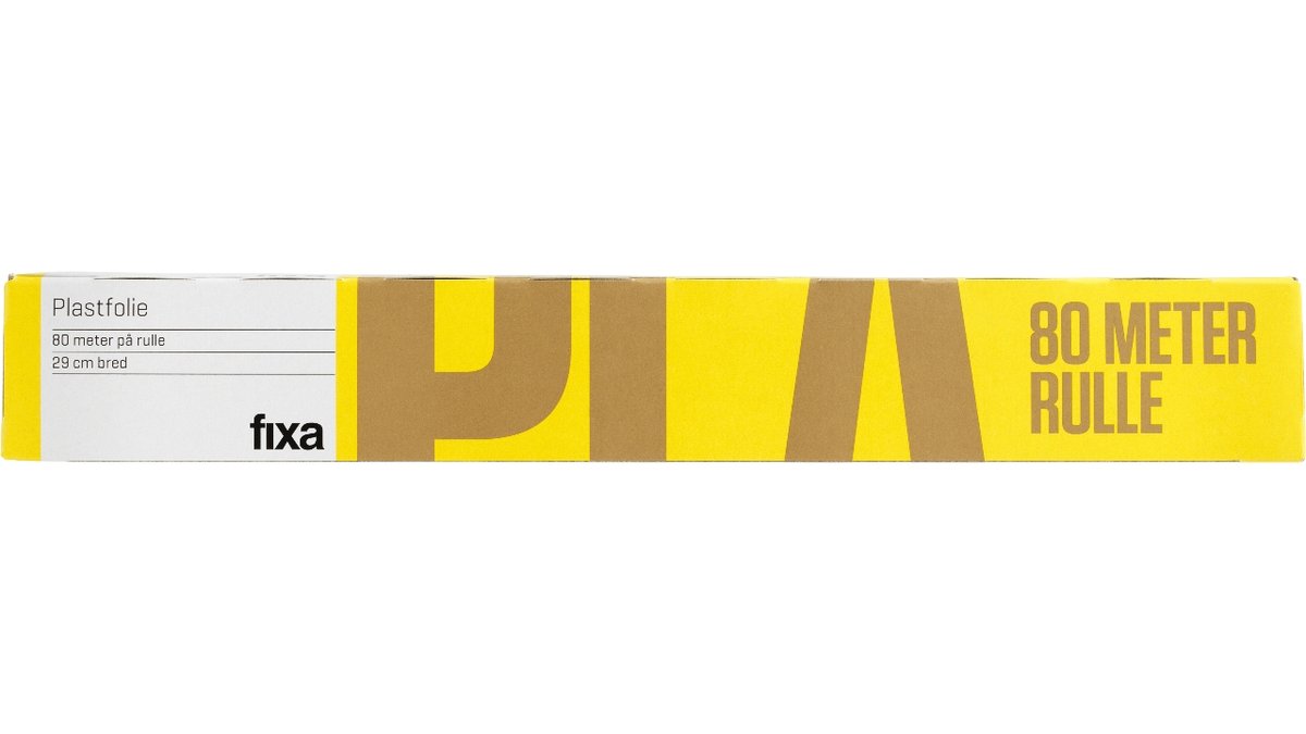 Fixa Plastfolie 80Mx29Cm