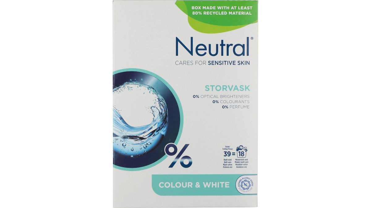 Neutral Storvask Pa Fri 1260G