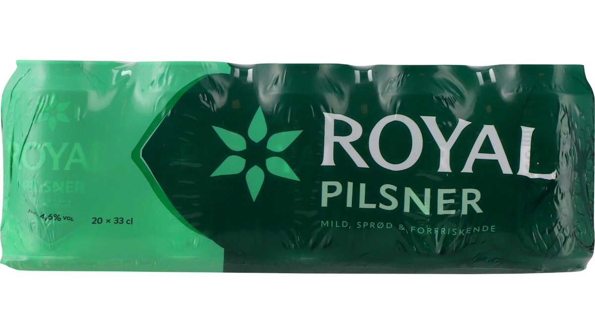 Royal Pilsner 20 X 33 Cl