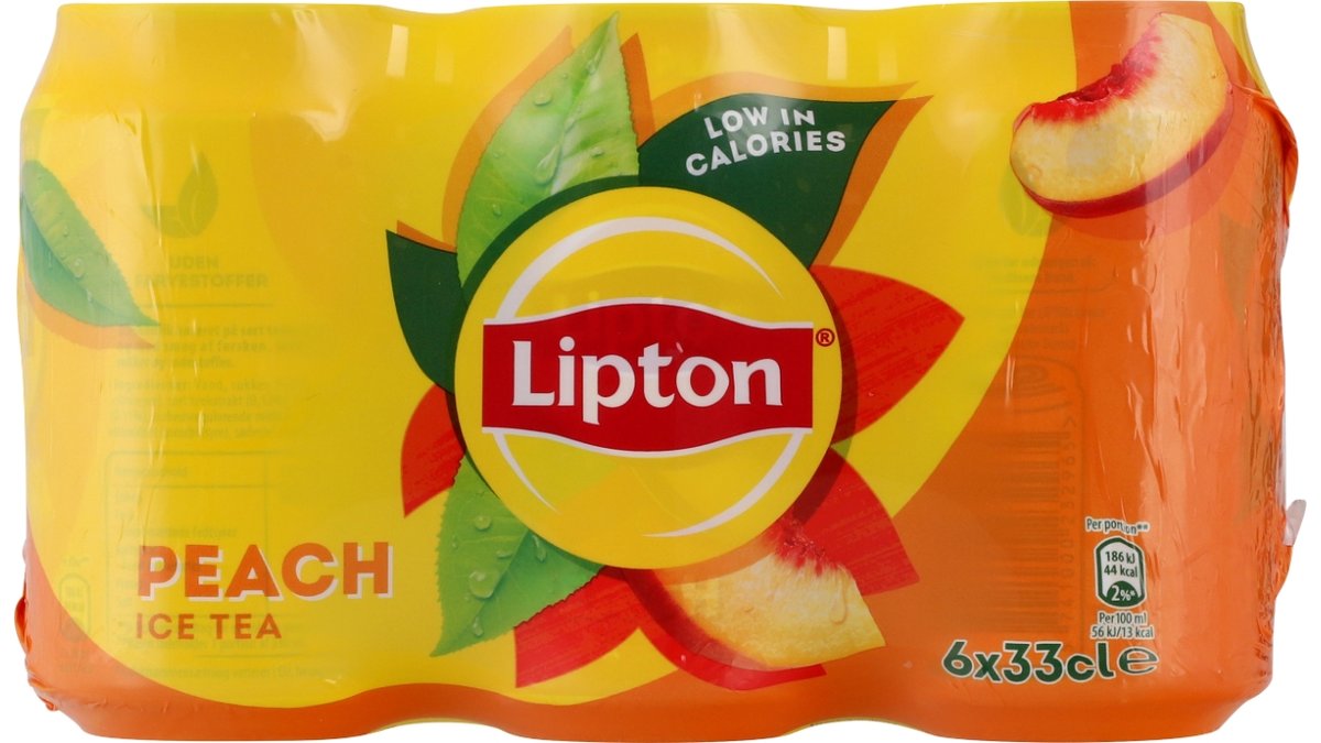 Lipton Ice Tea Peach 6 X 33 Cl