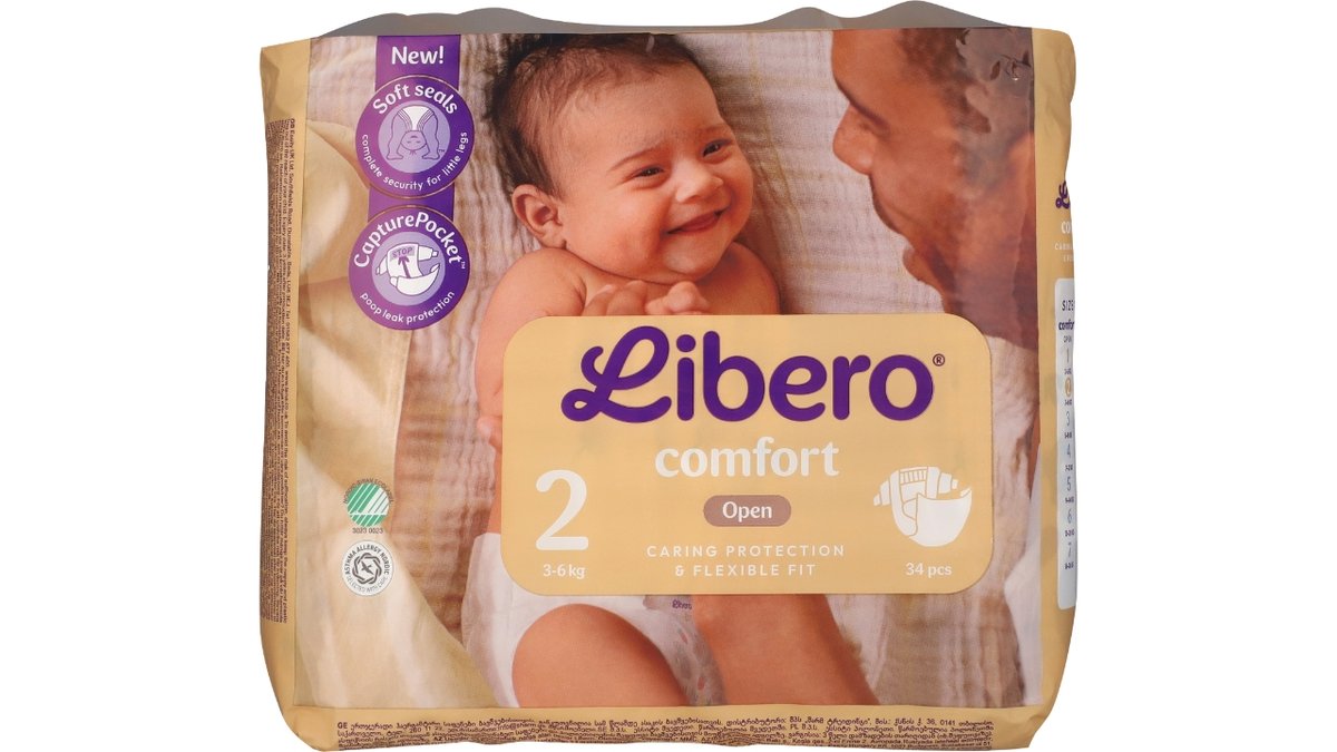 Libero Newborn Str.2 34 Stk