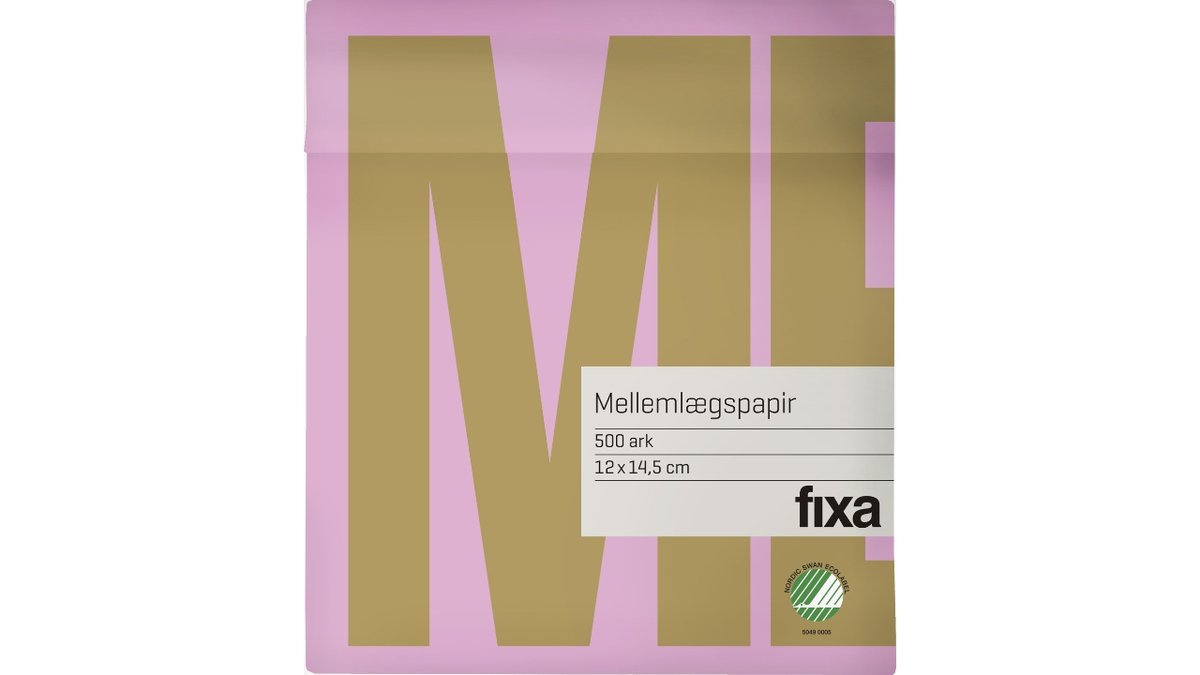 Fixa Mellemlægspapir I Ark