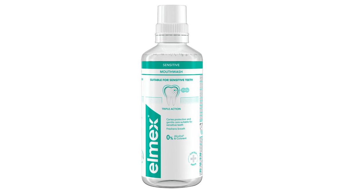 elmex Gentle Care ústní voda 400 ml