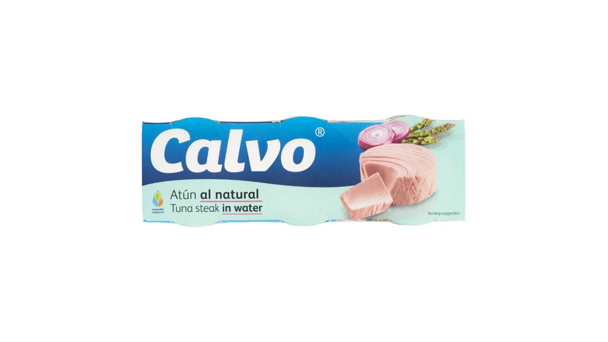Calvo Tuniak vo vlastnej šťave 3 x 80 g