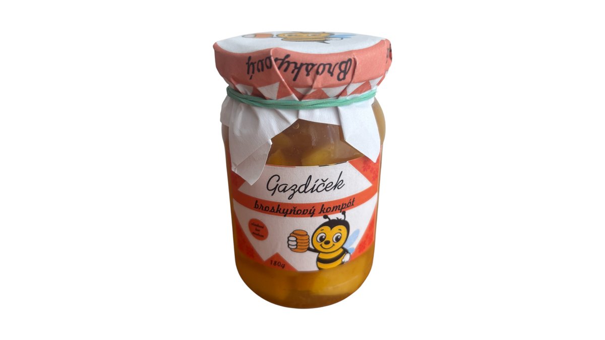 Gazdíček broskyňový kompót