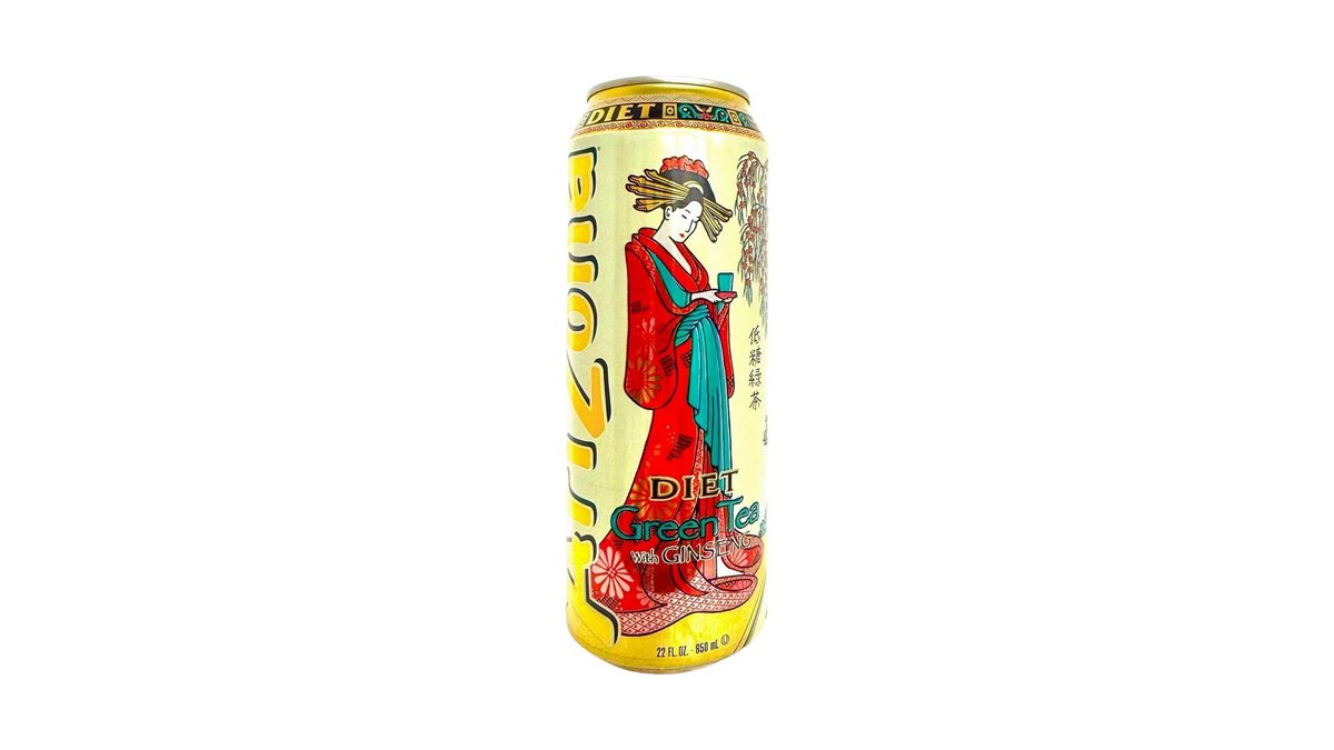 ARIZONA Zelený čaj bez kalórií