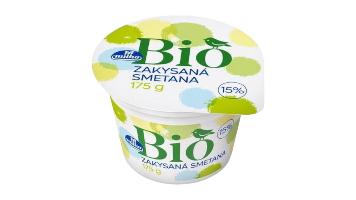 ** Milko Kyslá smotana 15% bio, 175 g