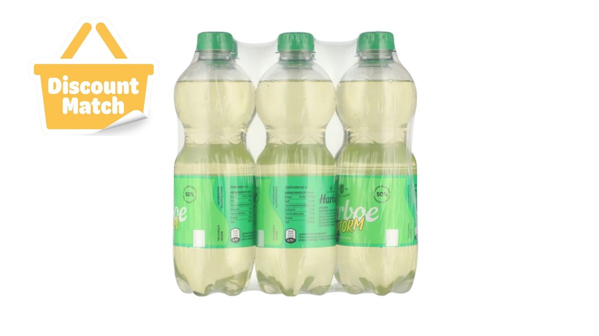 Topform power 6 x 0,5 l, Harboe