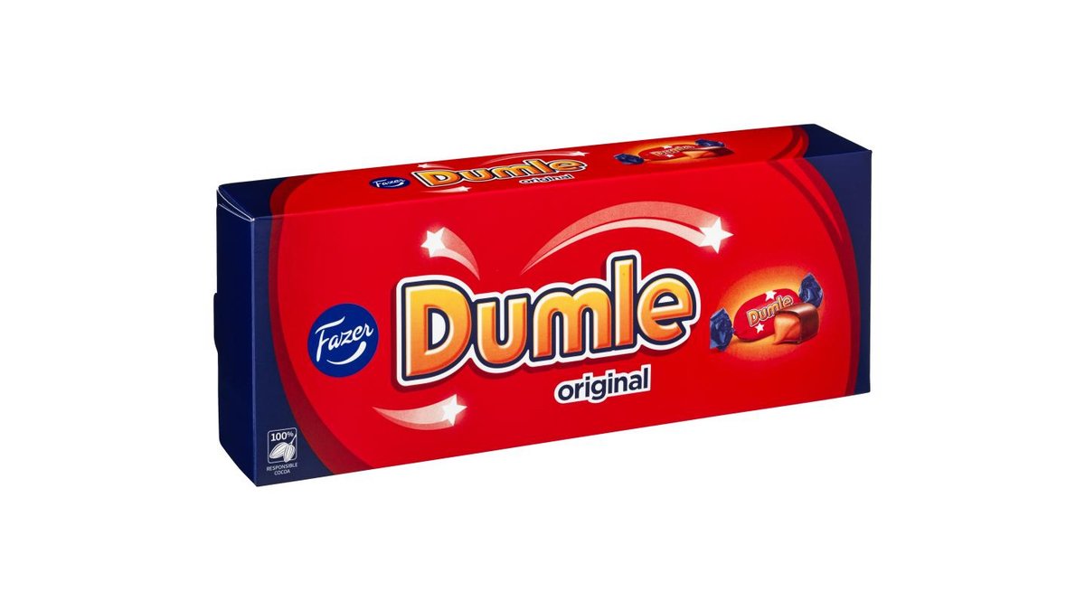Dumle i æske, Fazer