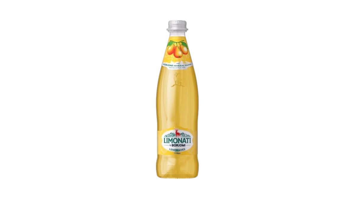 Лимонад limonati by borjomi груша 500мл ст/бут