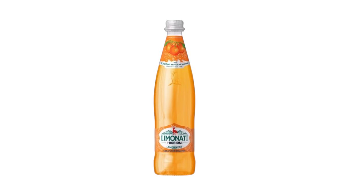 Лимонад limonati by borjomi мандарин 500мл ст/бут