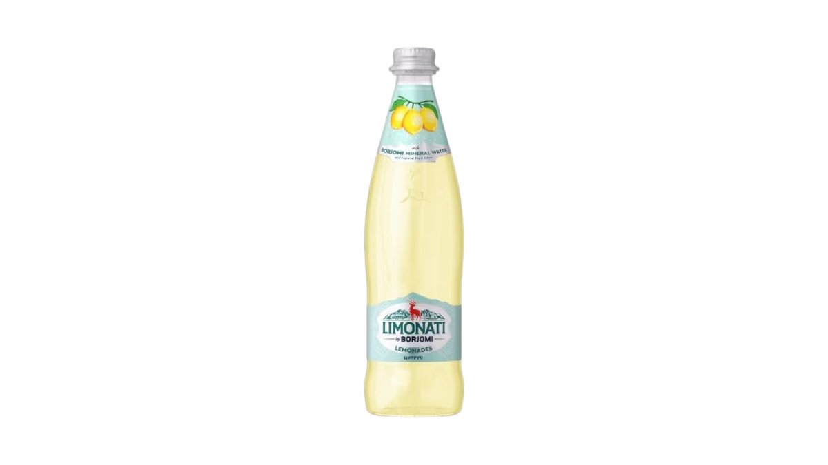 Лимонад limonati by borjomi цитрус 500мл ст/бут