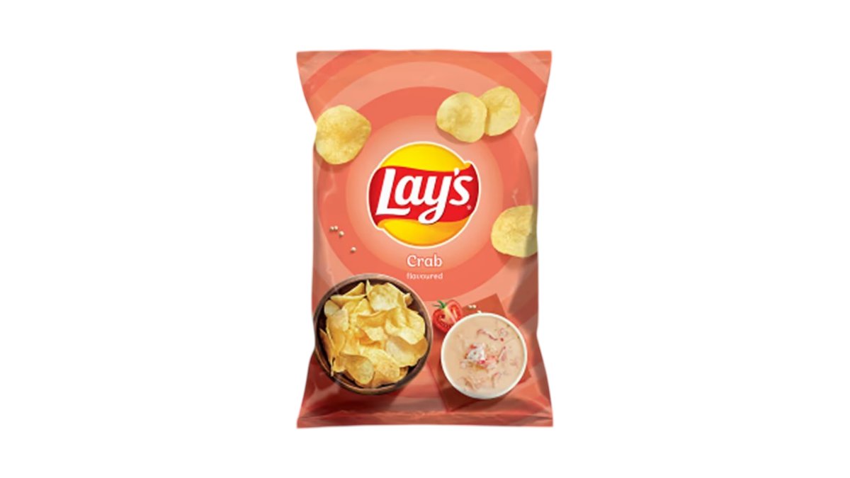 Lays kartulikrõps 130g krabimaitseline
