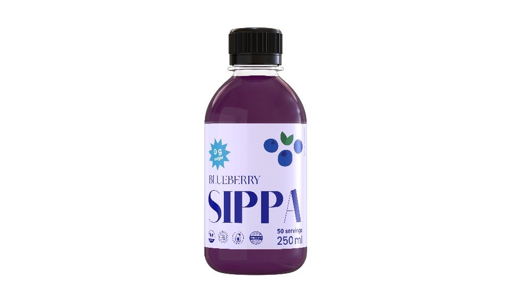 Sippa Blueberry makusiirappi 250ml