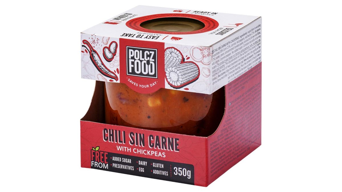 Polcz Food Chili Sin Carne s cícerom 350 g