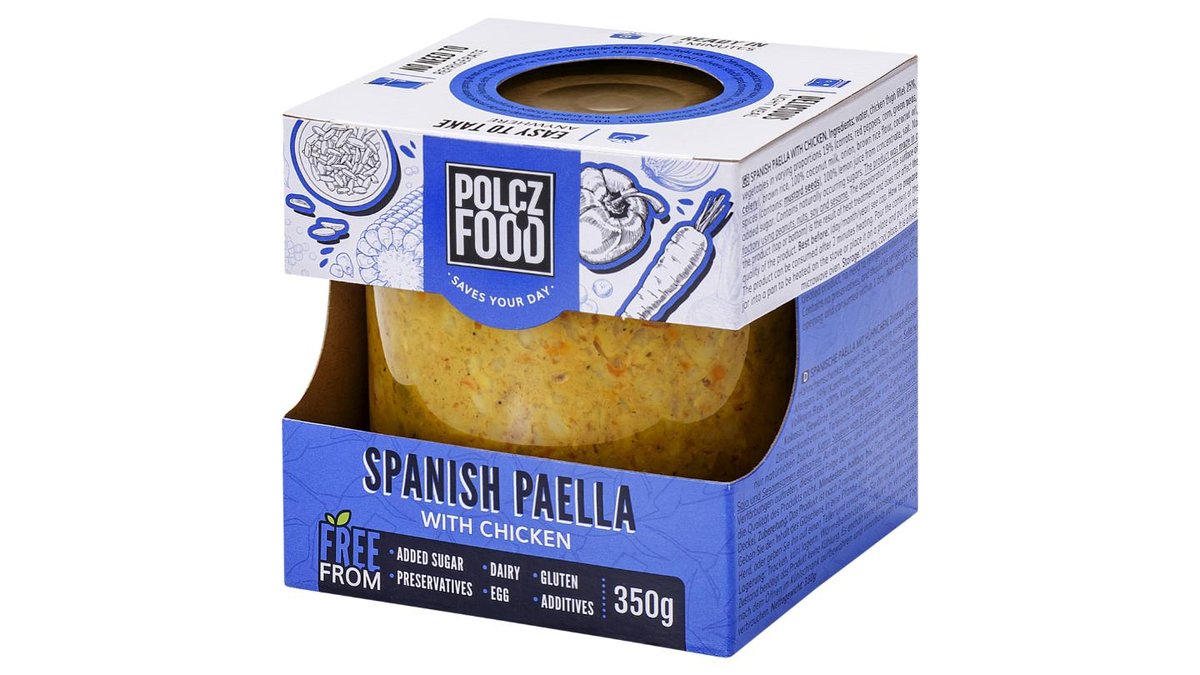 Polcz Food Španielska paella s kuracím mäsom 350 g