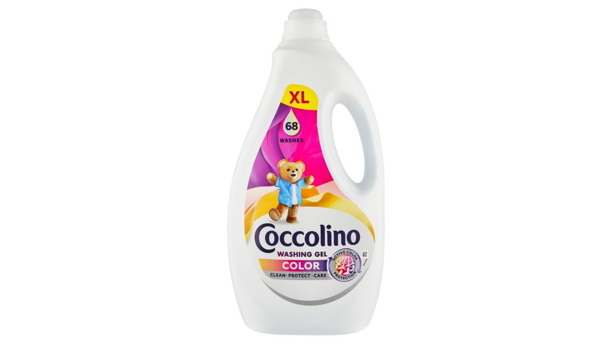 Coccolino Farebné oblečenie tekutý prací prípravok 68 praní 2,72 l