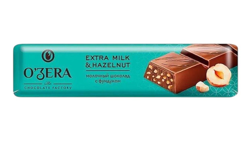 O'Zera Extra Milk & Hazelnut Молочный Шоколад 45г