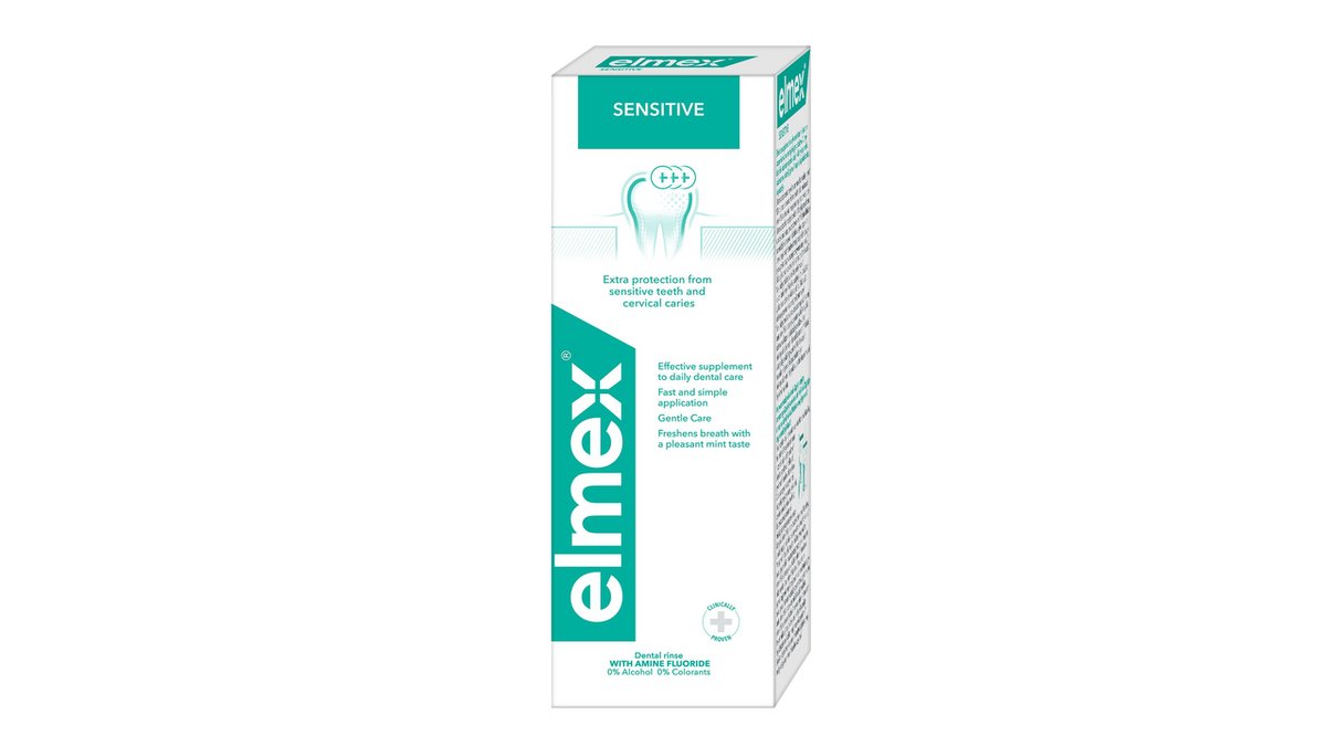 Elmex Sensitive Ústní voda 400 ml