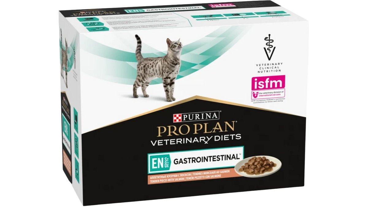 Purina PPVD Feline - EN Gastrointestinal Chicken kapsička 10 x 85 g