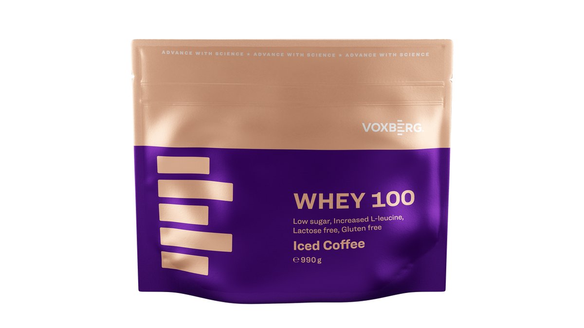 Voxberg Protein WHEY 100 Ledová káva 990 g