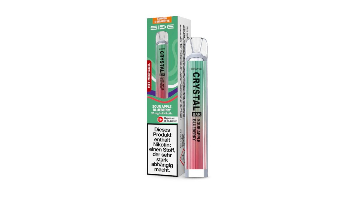 Crystal Bar Einweg-Vape | Van Dampf - Wexstraße