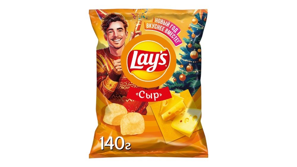 Чипсы LAYS Рифленые Лобстер 140г