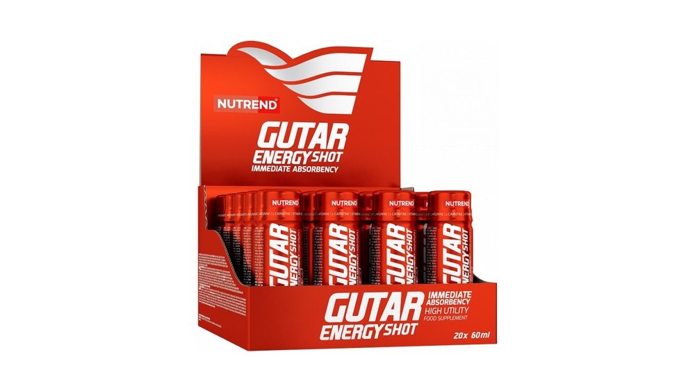 Nutrend Gutar Energy Shot BOX 20 x 60 ml