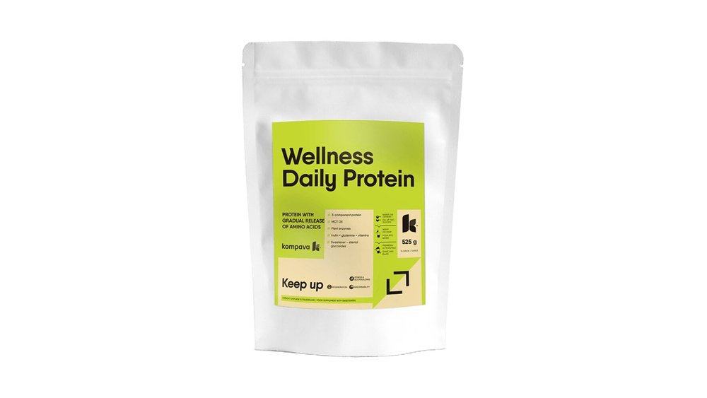 Kompava Wellness Daily Protein 525 g vanilka