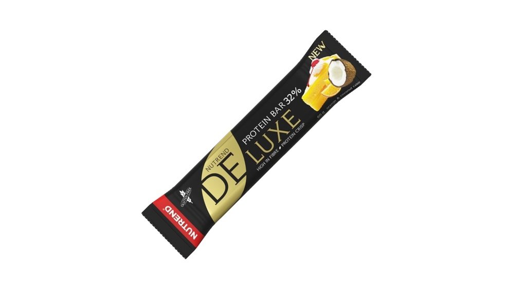 Nutrend Deluxe Bar 60 g jahodový cheesecake