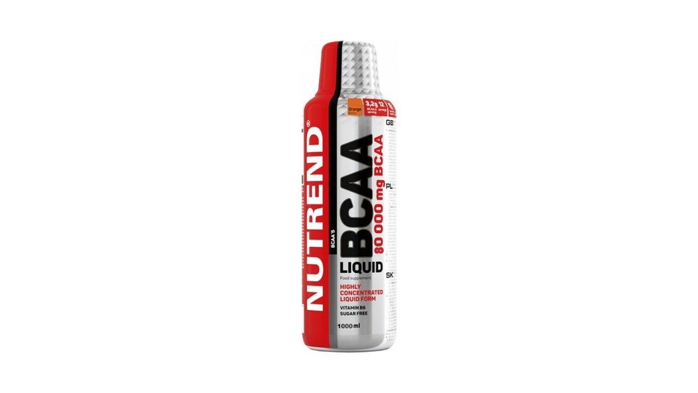 Nutrend BCAA Liquid 80.000 mg 1000 ml pomaranč