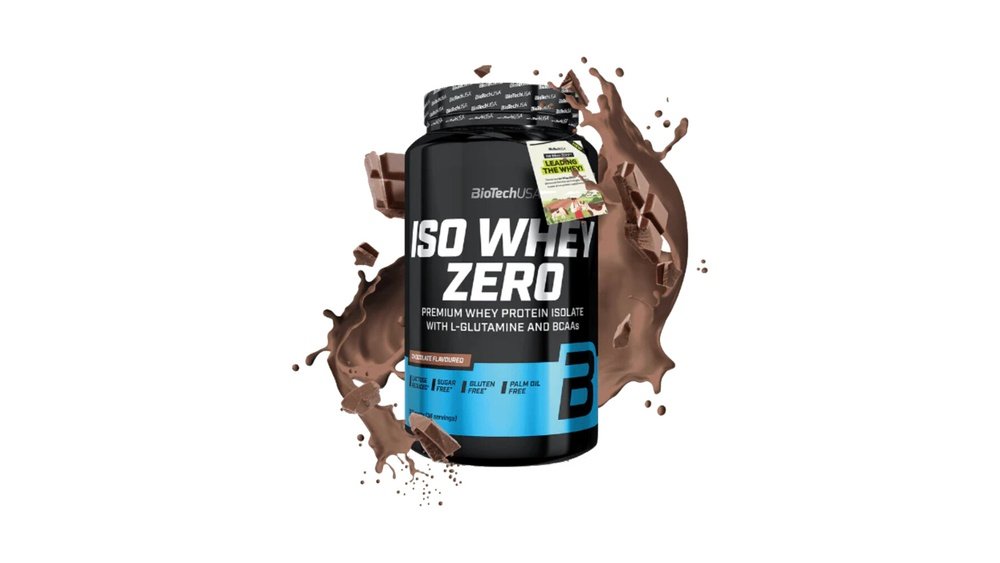 BioTech USA Iso Whey Zero 908 g lieskový orech
