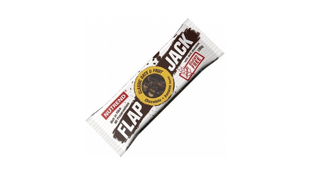 Nutrend Flapjack Gluten Free 100 g čokoláda-višňa s horkou čokoládou