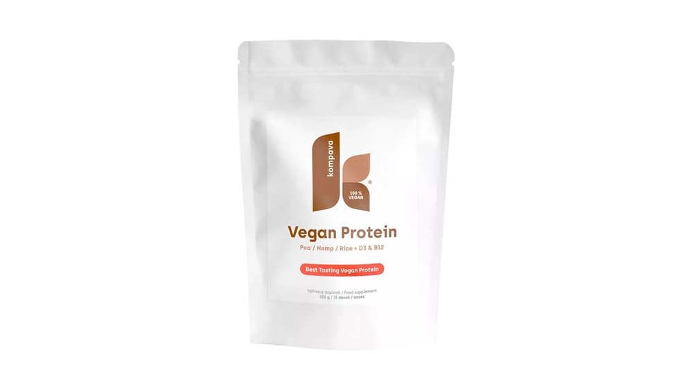 Kompava Vegan Protein 525 g čokoláda-škorica