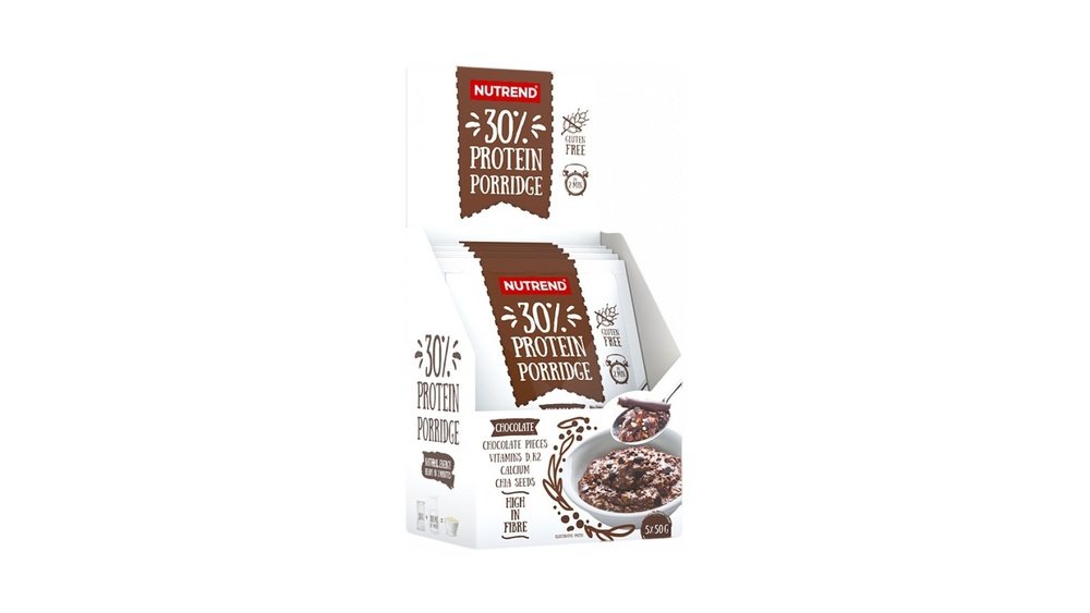 Nutrend Protein Porridge 5 x 50 g čokoláda